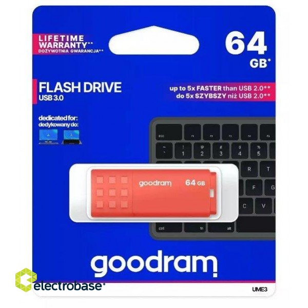 Goodram  64GB USB 3.0 Flash Memory image 1