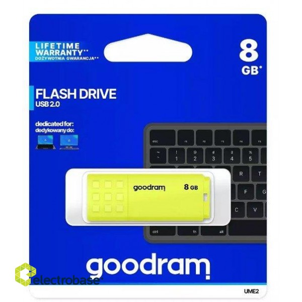 Goodram 8GB UME2 USB 2.0  Zibatmiņa image 1