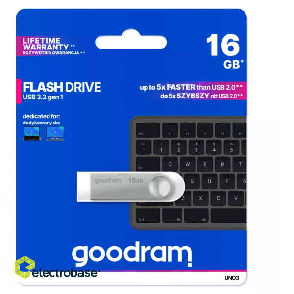 Goodram Uno3 Flash Memory 16GB image 2