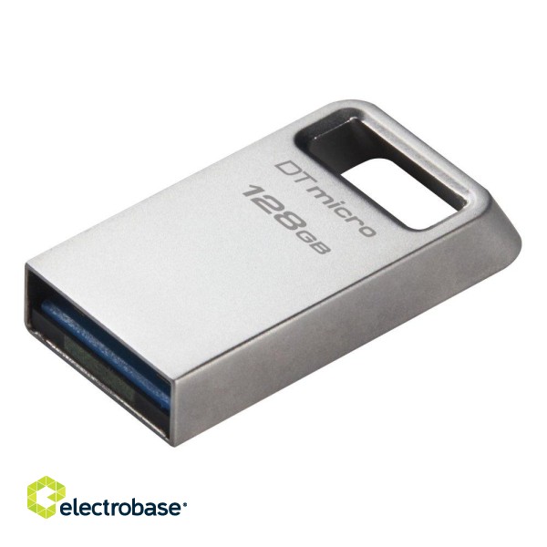 Kingston pendrive 128GB USB 3.0 / USB 3.1 DT Micro G2 Zibatmiņa image 2