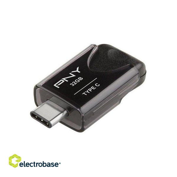 PNY Pendrive Elite 32GB USB Type-C Zibatmiņa image 2