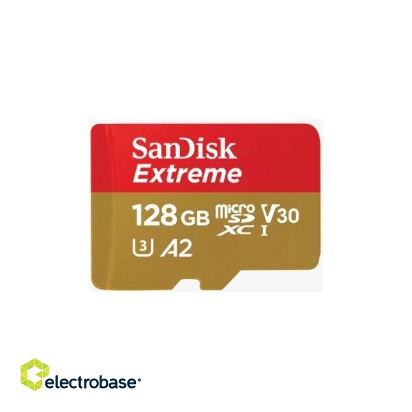 SanDisk Extreme 128GB MicroSDXC Memory Card