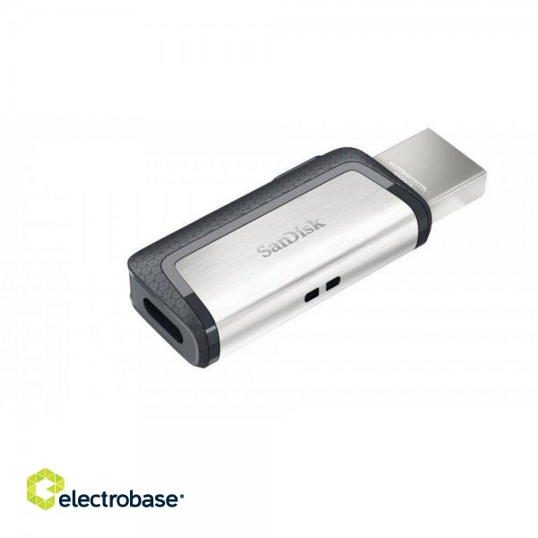 SanDisk pendrive 256GB USB 3.0 / USB-C Ultra Dual Drive Flash Memory paveikslėlis 1
