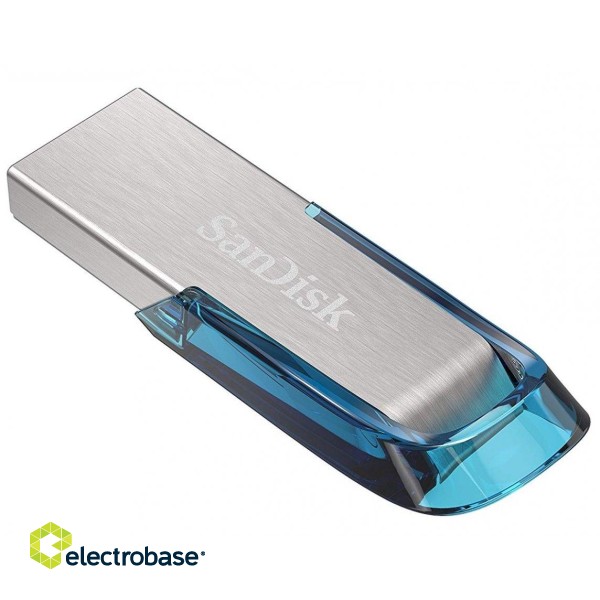SanDisk Ultra Flair 128GB USB Zibatmiņa image 2