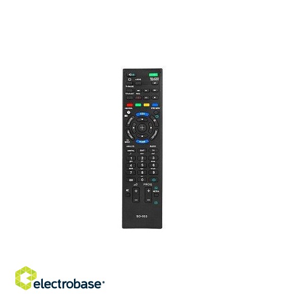 HQ LXP053 TV remote control SONY RM-ED053 Black