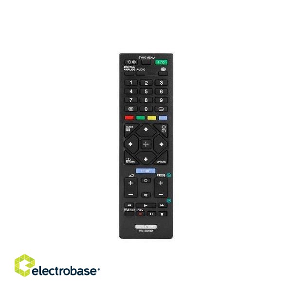 HQ LXP062 TV remote control Sony RM-ED062 Black