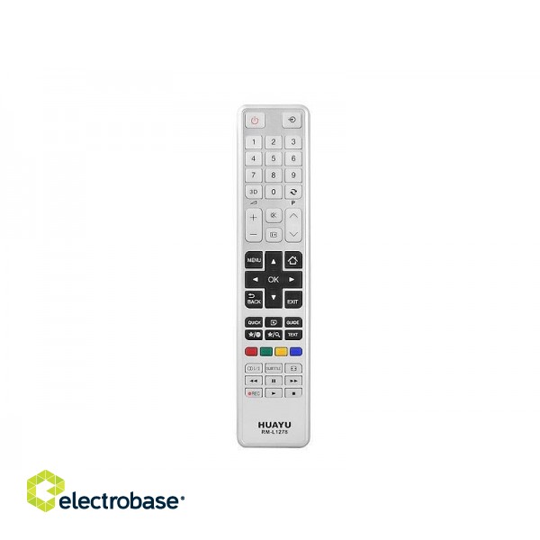 HQ LXP1278 TV remote control TOSHIBA 3D RM-L1278 Grey