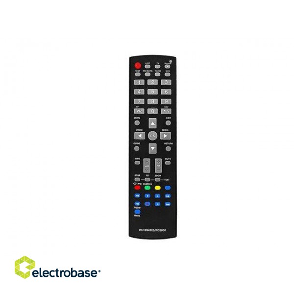 HQ LXP2666 TV remote control THOMSON / LCD RC1994925/RC3000 / Black