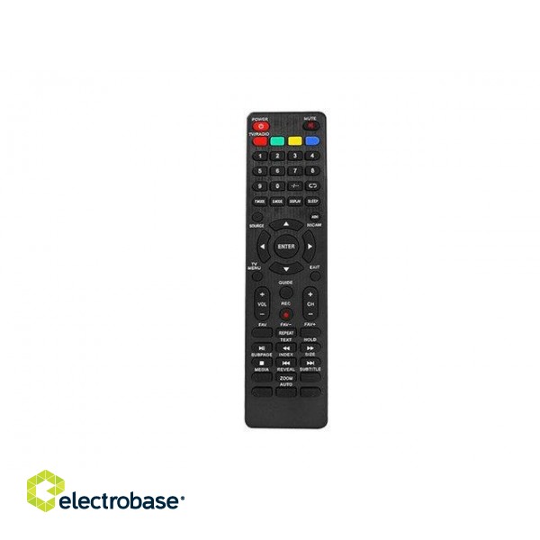 HQ LXP3902 TV remote control LCD/LED Vestel / Funai / Sharp / Hyundai / Orion / Telefunken / RC3902 / Black
