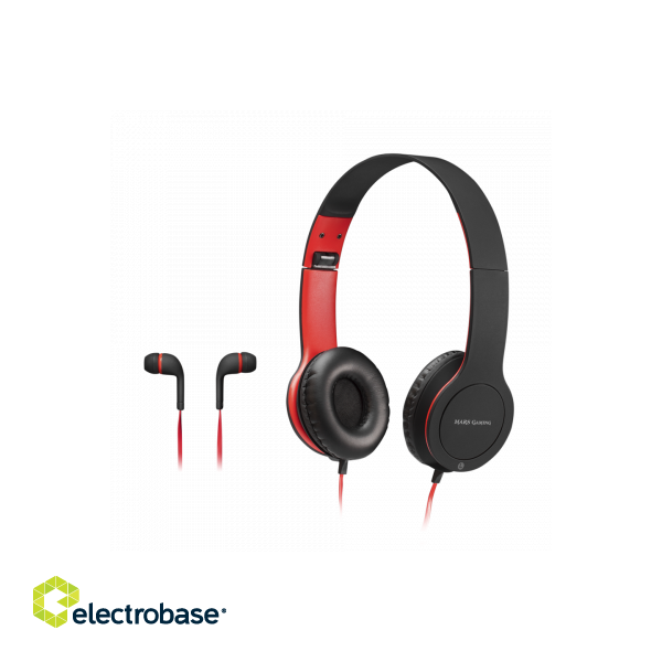 Mars Gaming MHCX Combo 2in1 Headphone set with 3.5mm microphone image 1