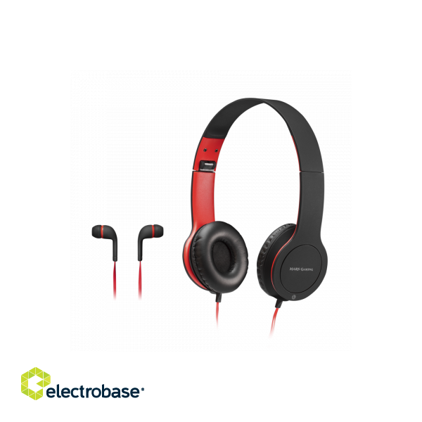 Mars Gaming MHCX Combo 2in1 Headphone set with 3.5mm microphone paveikslėlis 1