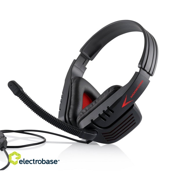 Modecom Volcano Ranger MC-823 Gaming Headset with Microphone / 3.5mm / 2.2m Cable image 1