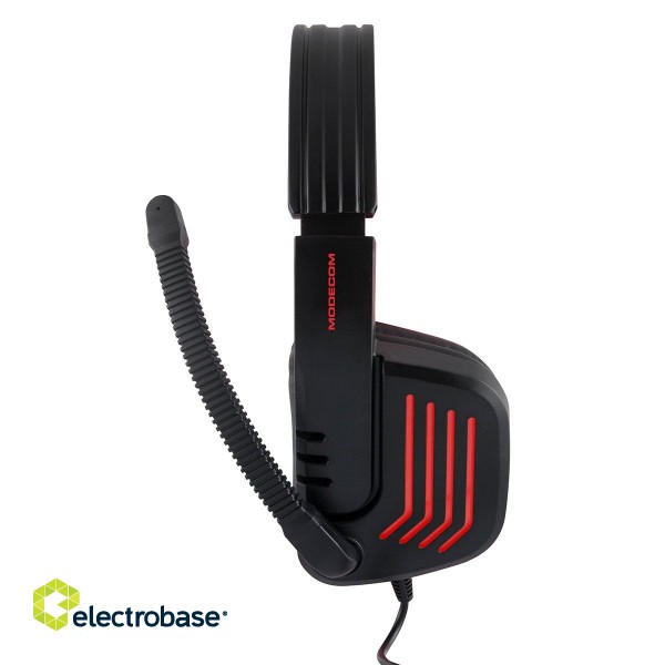 Modecom Volcano Ranger MC-823 Gaming Headset with Microphone / 3.5mm / 2.2m Cable image 3