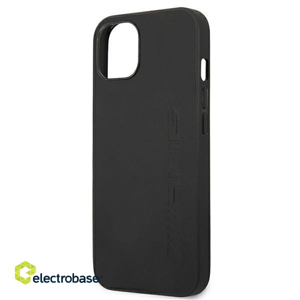 AMG AMHCP13SDOLBK Leather Back Case For Apple iPhone 13 Mini Black image 6