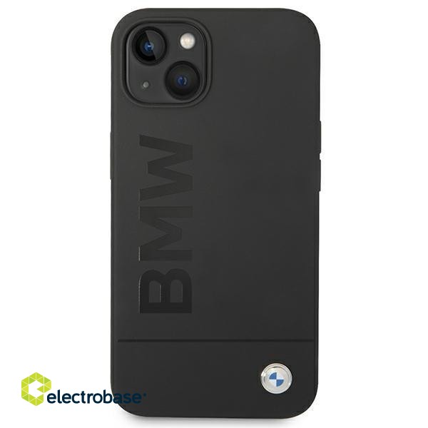 BMW BMHMP14MSLBLBK Aizmugurējais Apvalks Priekš Apple iPhone 14 Plus / 15 Plus image 4