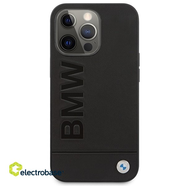 BMW BMHMP14LSLLBK Aizmugurējais Apvalks Priekš Apple iPhone 14 Pro image 3