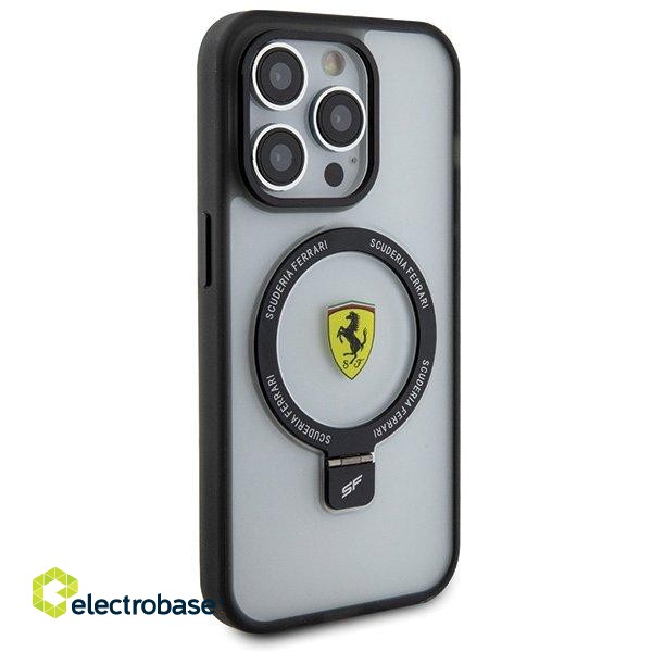 Ferrari Ring Stand MagSafe Back Case for Apple iPhone 15 Pro Max image 4