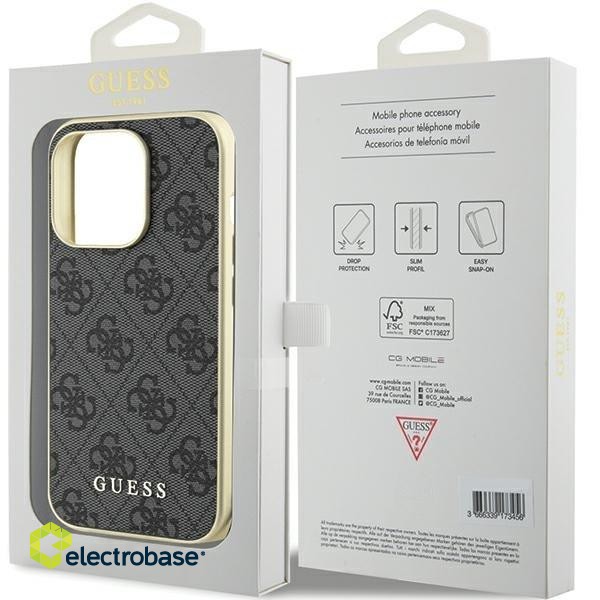Guess 4G Charms Collection Back Case Aizsargapvalks Priekš Apple iPhone 15 Pro image 8