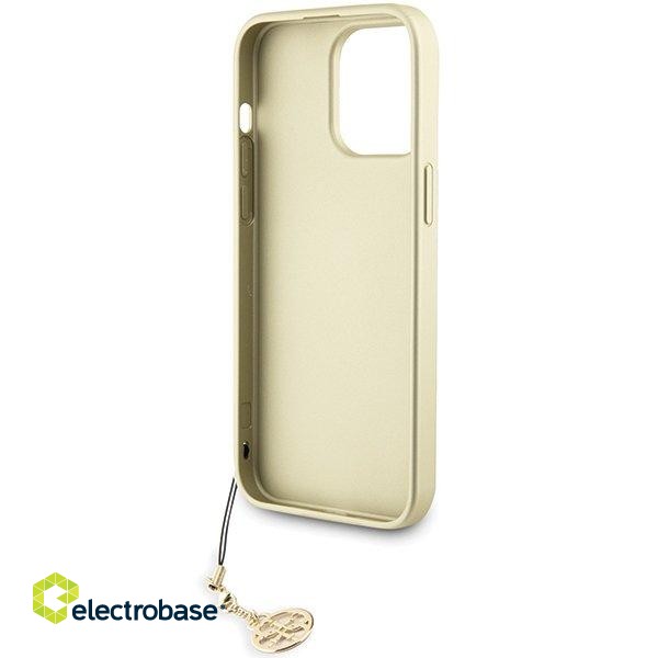Guess 4G Charms Collection Back Case Aizsargapvalks Priekš Apple iPhone 15 Pro Max image 7