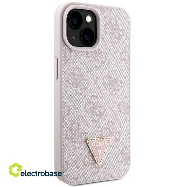 Guess Crossbody 4G Metal Logo Back Case Защитный Чехол для Apple iPhone 15 фото 5