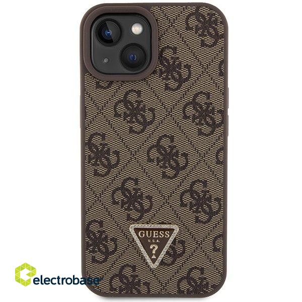 Guess Crossbody 4G Metal Logo Back Case Защитный Чехол для Apple iPhone 15 фото 4