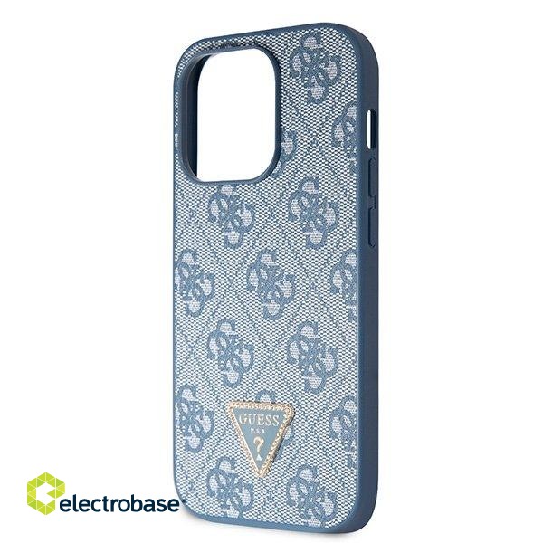 Guess Crossbody 4G Metal Logo Back Case Aizsargapvalks Priekš Apple iPhone 15 Pro image 7