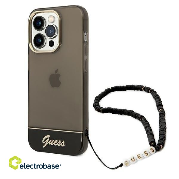 Guess GUHCP14LHGCOHK Back Case for Apple iPhone 14 Pro image 1