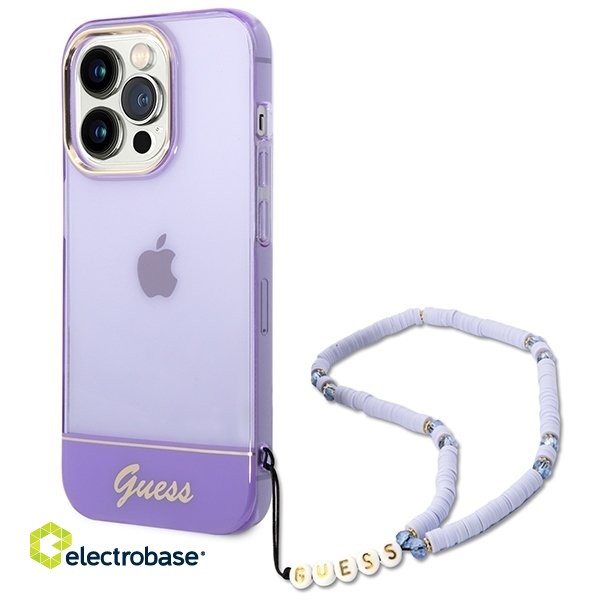 Guess GUHCP14LHGCOHU Back Case for Apple iPhone 14 Pro paveikslėlis 1