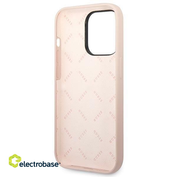 Guess GUHCP14LSLTGP Back Case for Apple iPhone 14 Pro image 7