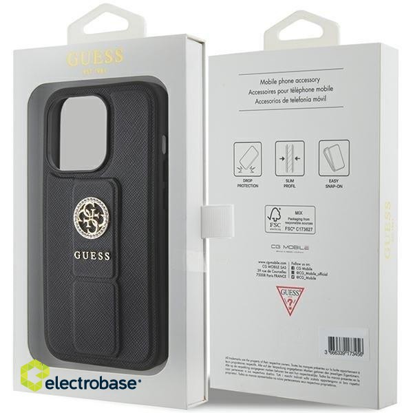 Guess GUHCP15LPGSSADK  Back Case for Apple iPhone 15 Pro image 8