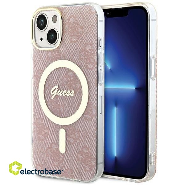 Guess GUHMP15SH4STP Rear Cover for Apple iPhone 15 / 14 / 13 paveikslėlis 1