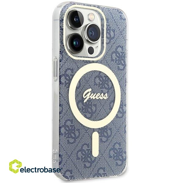 Guess GUHMP15XH4STB Rear Cover for Apple iPhone 15 Pro Max paveikslėlis 4