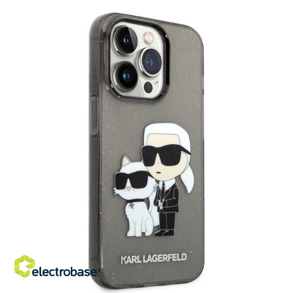 Karl Lagerfeld KLHCP14XHNKCTGK Back Case for Apple iPhone 14 Pro Max paveikslėlis 4