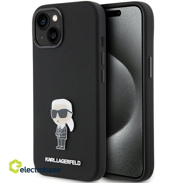 Karl Lagerfeld KLHCP15MSMHKNPK Back Case for Apple iPhone 15 Plus / 14 Plus image 1