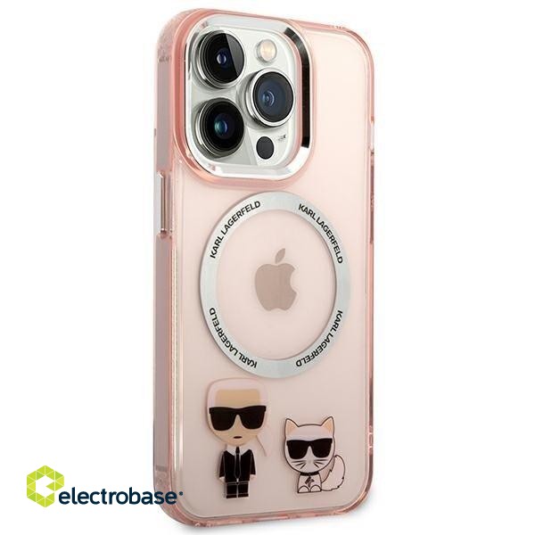 Karl Lagerfeld KLHMP14XHKCP Back Case for Apple iPhone 14 Pro Max image 4