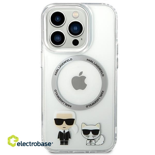 Karl Lagerfeld KLHMP14LHKCT Чехол для Apple iPhone 14 Pro фото 3