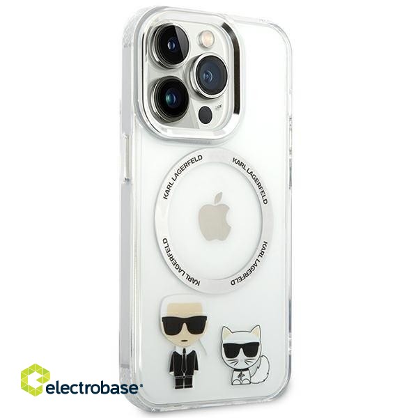 Karl Lagerfeld KLHMP14LHKCT Чехол для Apple iPhone 14 Pro фото 4