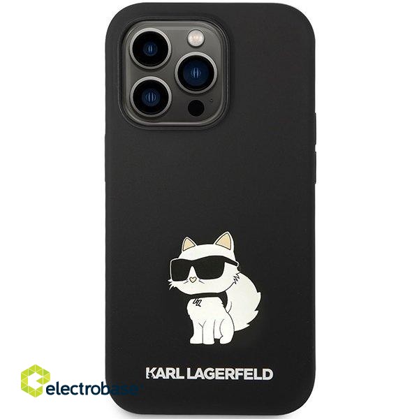 Karl Lagerfeld KLHMP14LSNCHBCK Aizmugurējais Apvalks Priekš Apple iPhone 14 Pro image 3