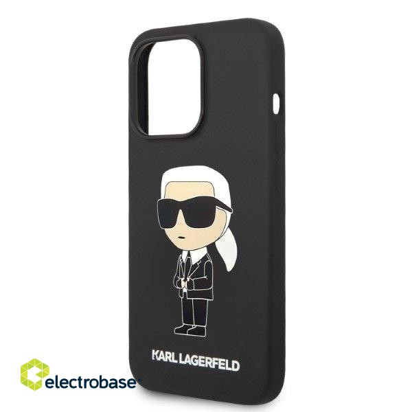 Karl Lagerfeld KLHMP14XSNIKBCK Aizmugurējais Apvalks Priekš Apple iPhone 14 Pro Max image 6