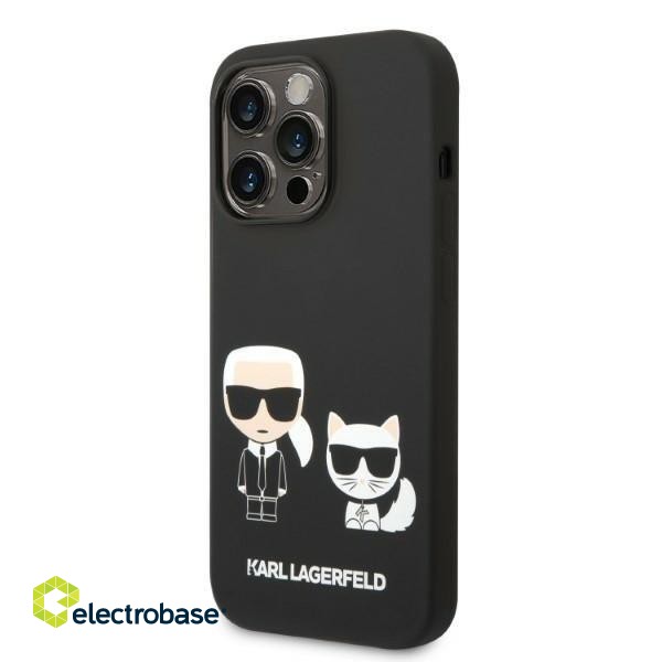 Karl Lagerfeld KLHMP14LSSKCK Back Case for Apple iPhone 14 Pro image 2