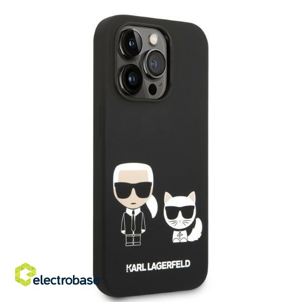 Karl Lagerfeld KLHMP14LSSKCK Back Case for Apple iPhone 14 Pro image 4