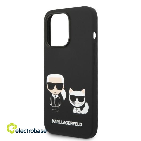 Karl Lagerfeld KLHMP14LSSKCK Back Case for Apple iPhone 14 Pro image 6