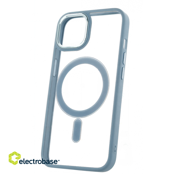 Mocco Satin Clear MagSafe Back case Защитный  Чехол для Apple iPhone 15 Plus фото 1