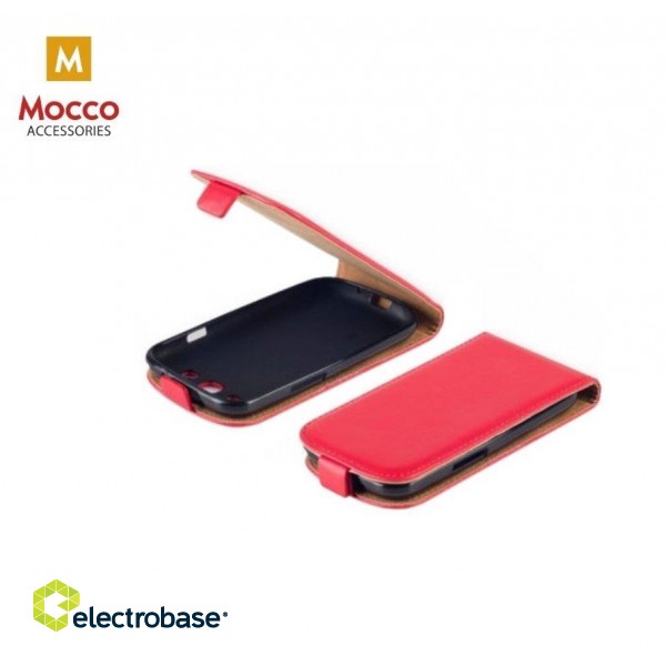 Mocco Kabura Rubber Case Вертикальный Eco Кожаный Чехол для телефона Xiaomi Redmi S2 Красный