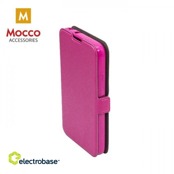 Mocco  Shine Book Case For Xiaomi Mi Max 3 Pink image 2