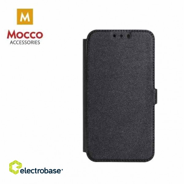Mocco Shine Book Case Grāmatveida Maks Telefonam Xiaomi Mi Mix 2S Melns image 1