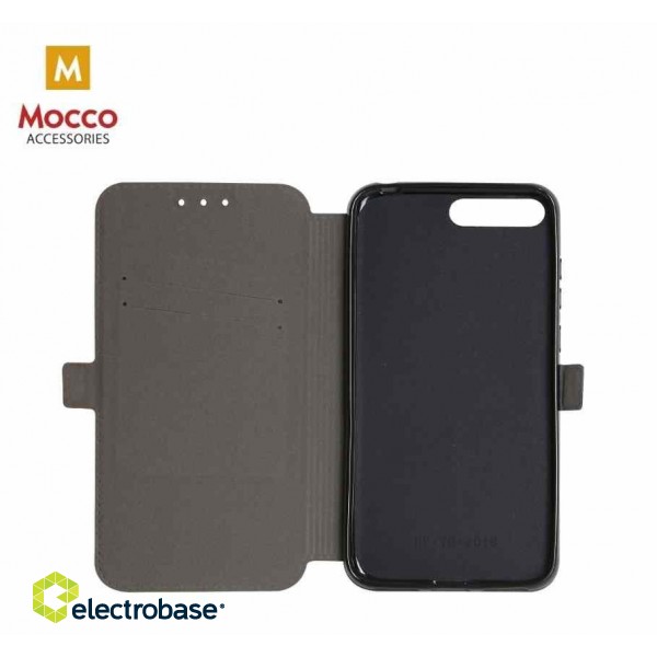 Mocco Shine Book Case Grāmatveida Maks Telefonam Xiaomi Mi Mix 2S Melns image 3