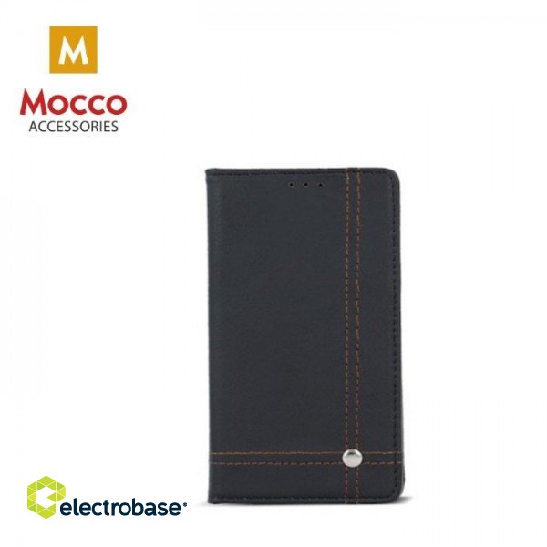 Mocco Smart Focus Book Case For LG K8 (2017) X240 / M240N Black / Red image 1