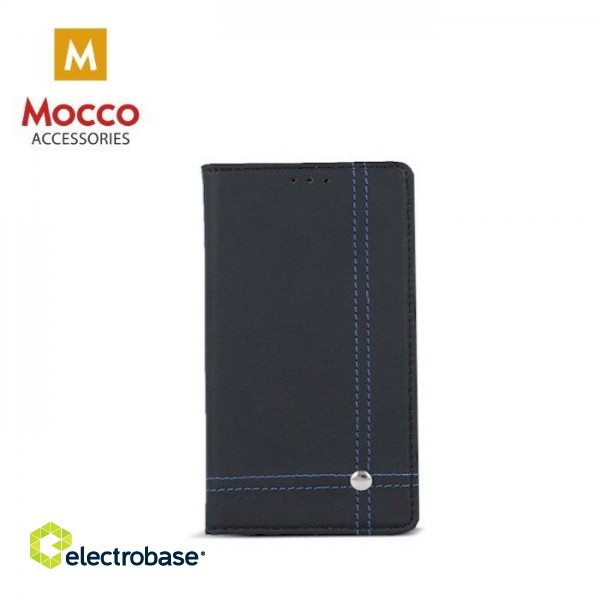 Mocco Smart Focus Book Case For LG X Power 2 / K10 Power Black / Blue image 1