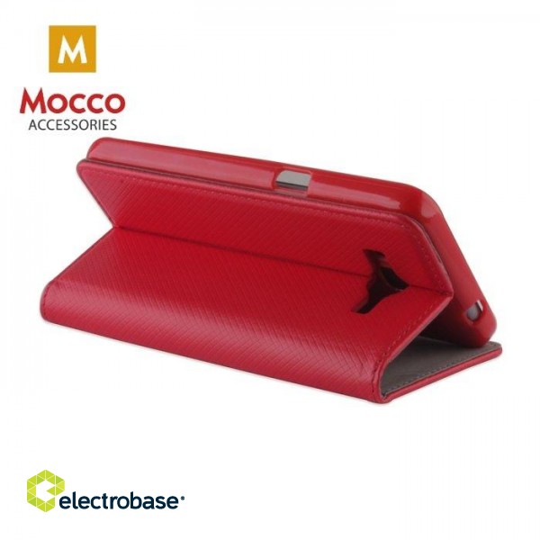 Mocco Smart Magnet Book Case For Xiaomi Redmi S2 Red paveikslėlis 4